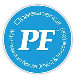 Most Opalescence teeth whitening kits contain potassium nitrate and fluoride for patient comfort.]